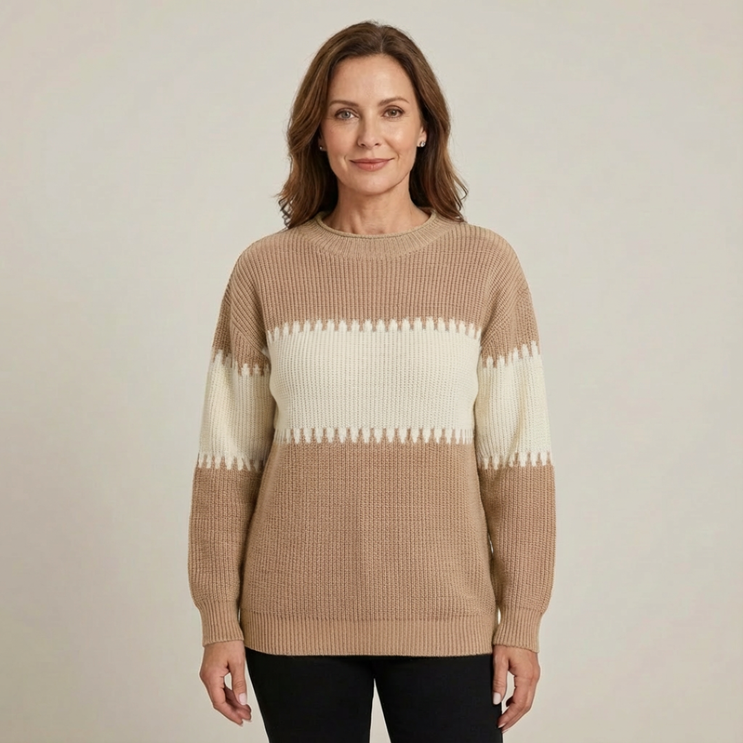 Talbot™ | Harmony Stitch Colorblock Sweater