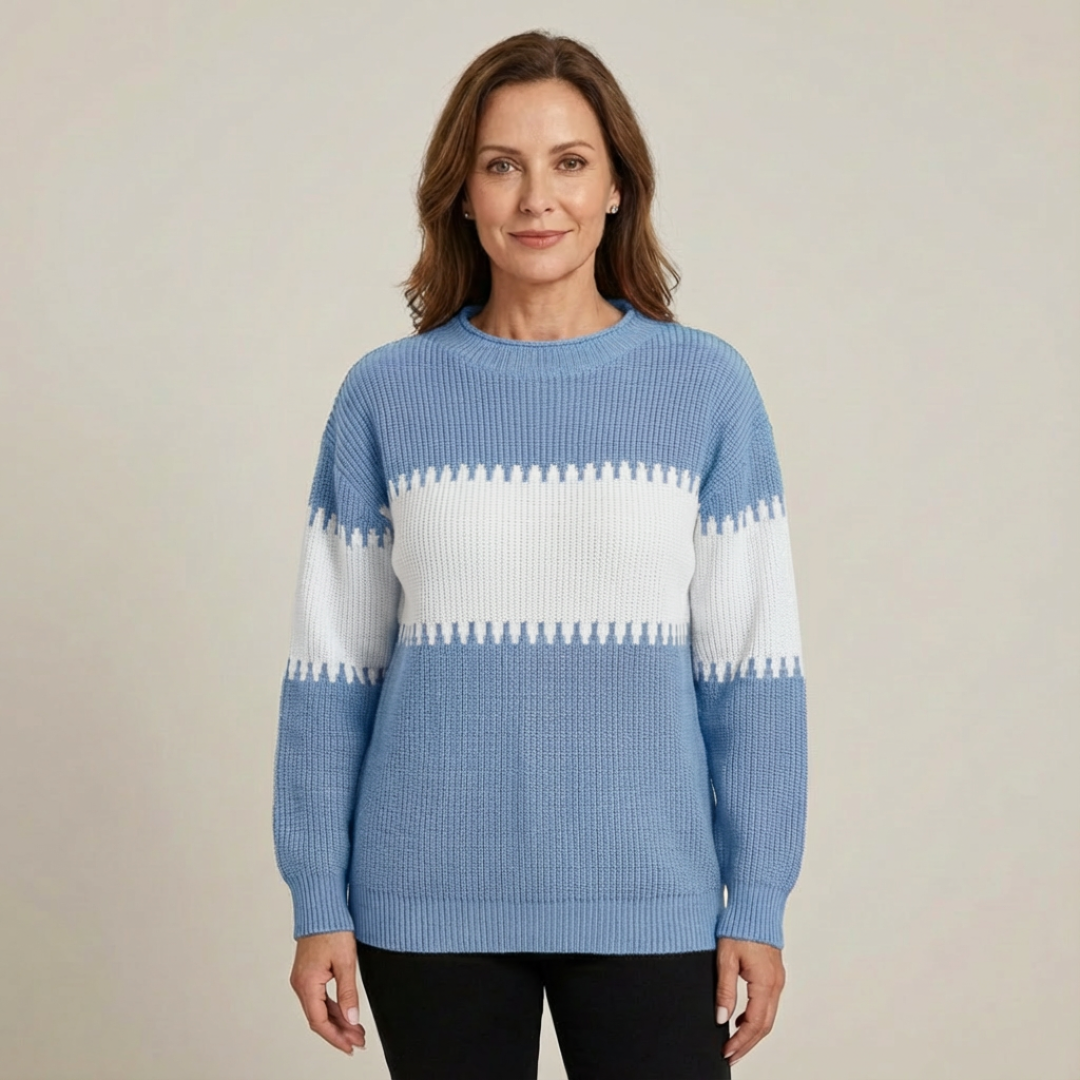 Talbot™ | Harmony Stitch Colorblock Sweater