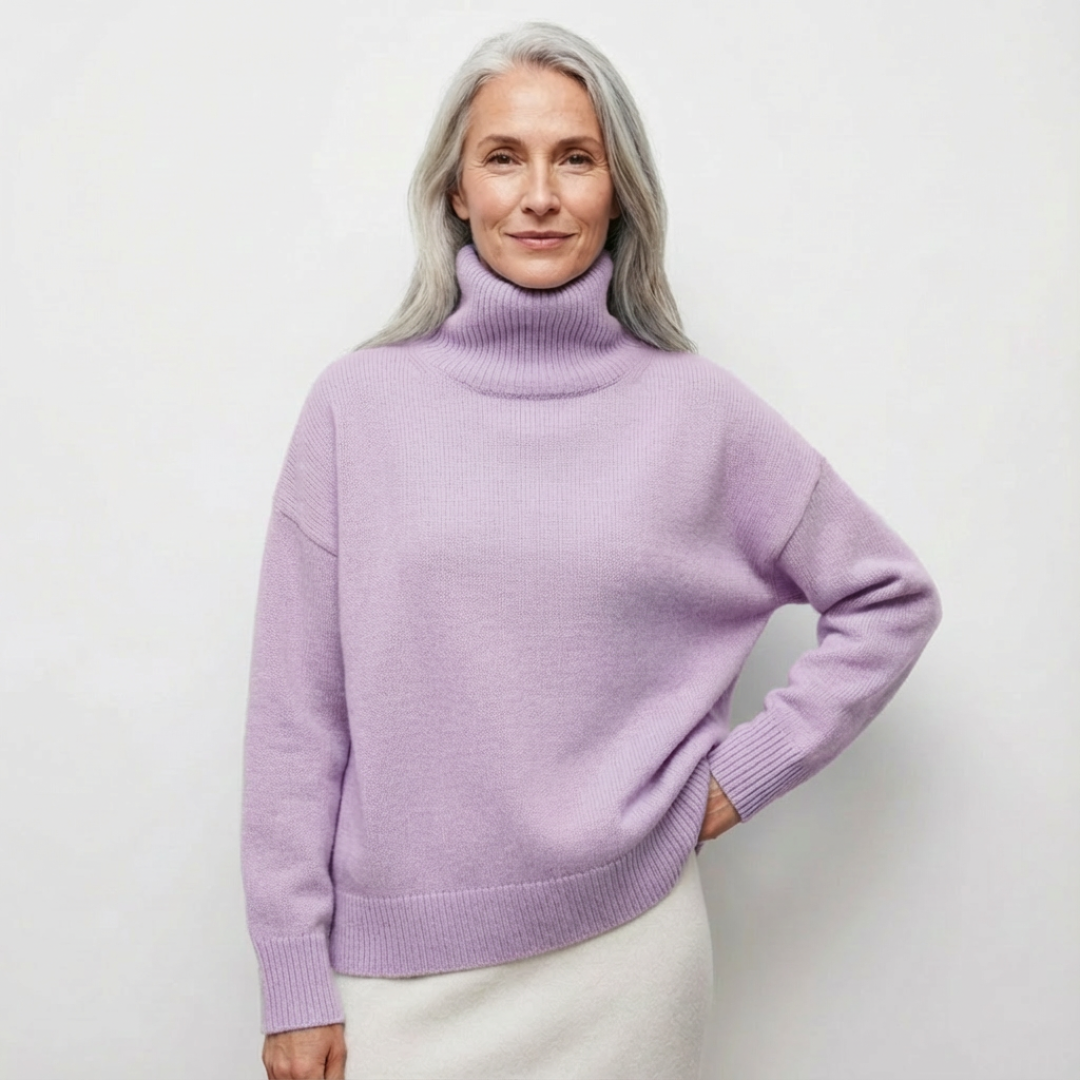 Talbot™ | Oversized Turtleneck Knit