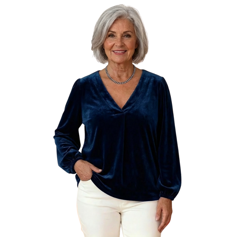 Talbot™ | Velvet Glow Blouse