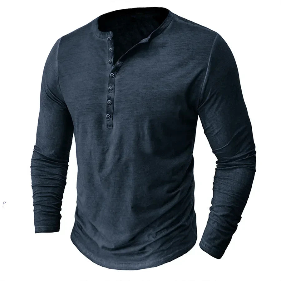 HENLEY™ - CLASSIC LONG SLEEVE SHIRT