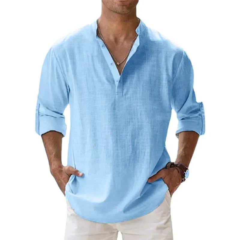 Émeric™ - LIGHTWEIGHT LONG SLEEVE SHIRT WITH RELAXED FIT