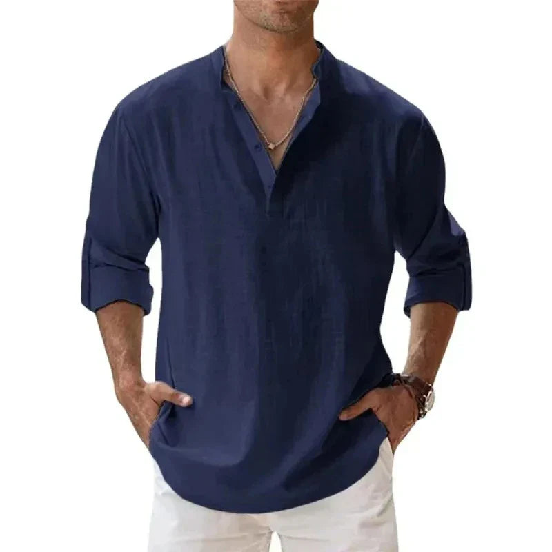 Émeric™ - LIGHTWEIGHT LONG SLEEVE SHIRT WITH RELAXED FIT