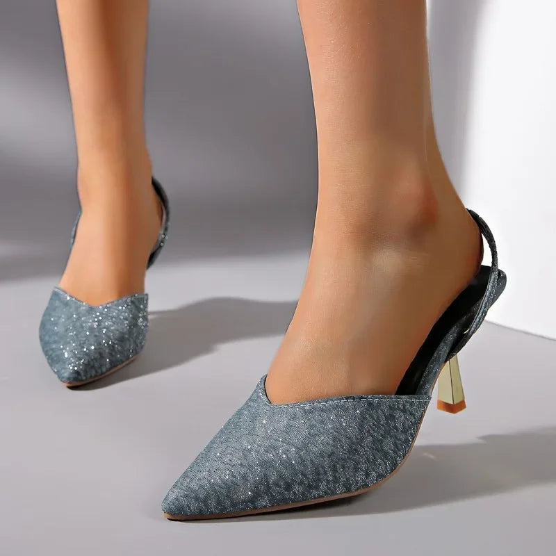 Escarpins Bella à bride arrière