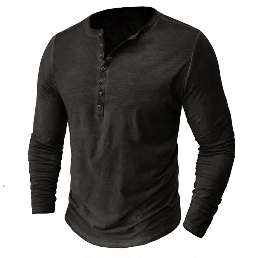 HENLEY™ - CLASSIC LONG SLEEVE SHIRT