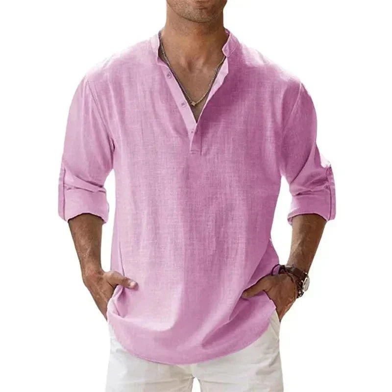 Émeric™ - LIGHTWEIGHT LONG SLEEVE SHIRT WITH RELAXED FIT