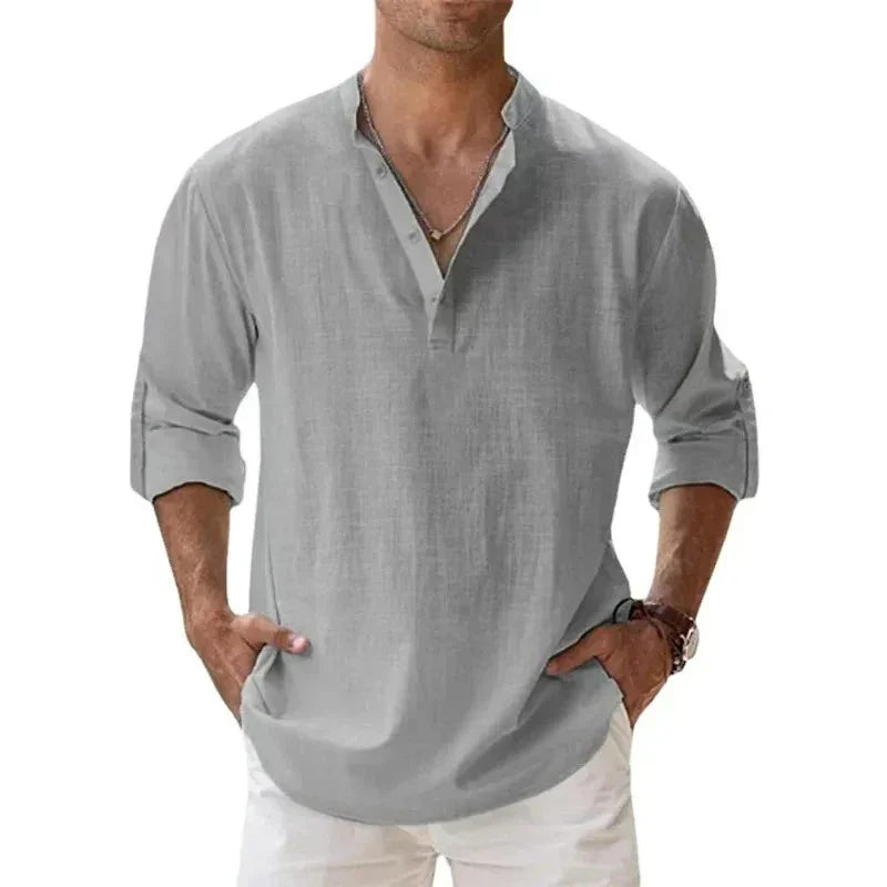 Émeric™ - LIGHTWEIGHT LONG SLEEVE SHIRT WITH RELAXED FIT
