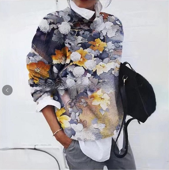 Talbot™ | Trendy Floral Sweater