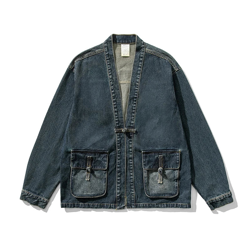 VINTAGE WASH™ - RELAXED DENIM KIMONO