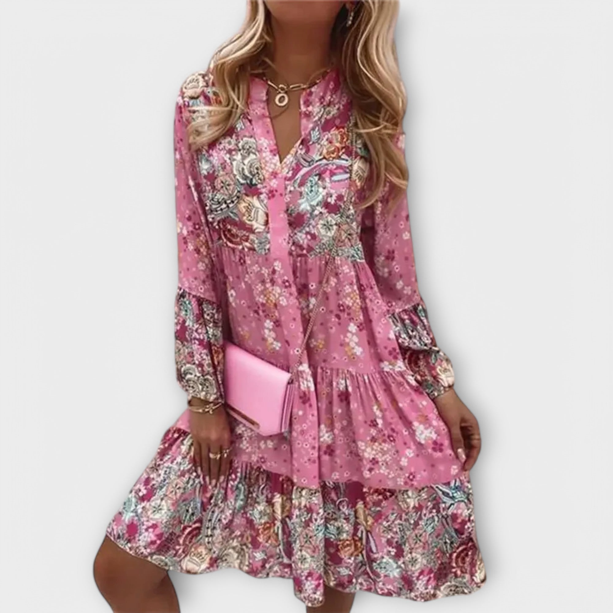 Blush &amp; Bay™ | Robe trapèze bohème d'été