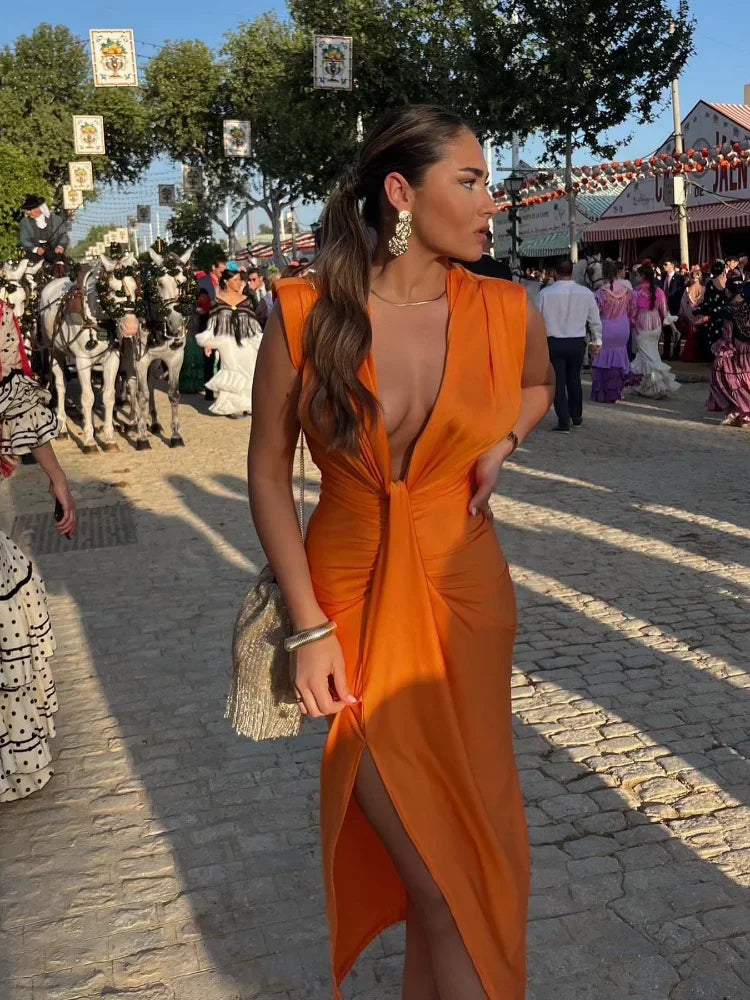 KELSEY | ROBE PLISSÉE ÉLÉGANTE