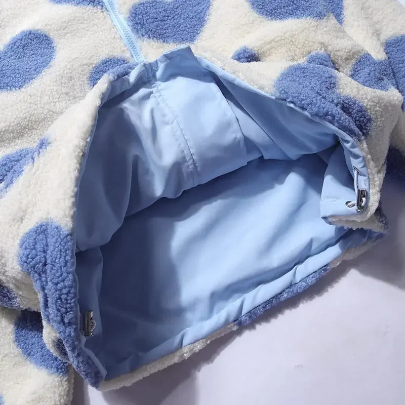 Amélie &amp; Rose™ | Veste réversible à cœur