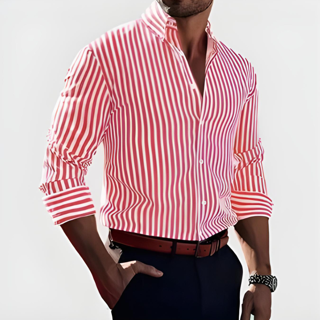 Melker™ - STRIPED MEN'S SHIRT FOR SMART STYLE