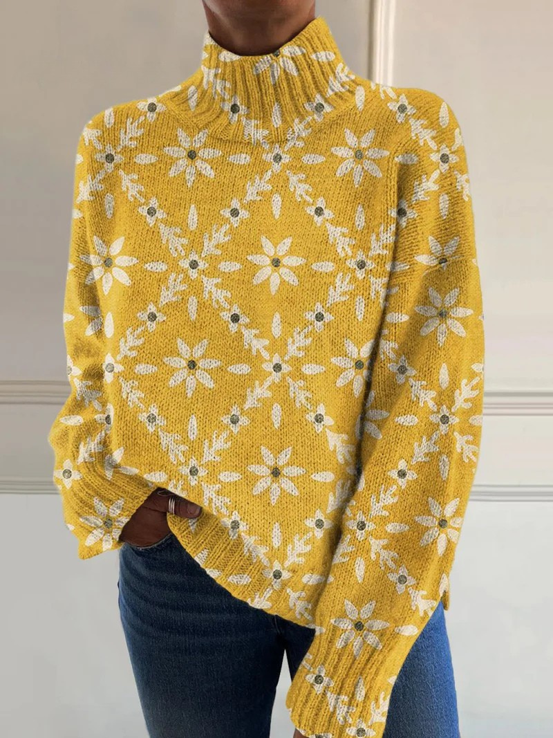 Talbot™ |  Colourful Floral  Sweater