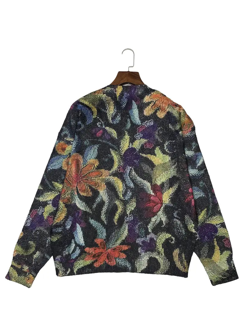 Talbot™ | Trendy Floral Sweater