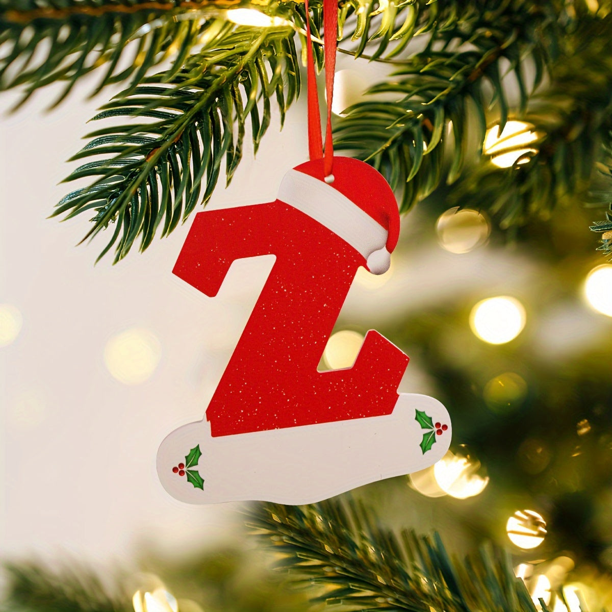 Talbot™ Personalized Christmas Letter Ornaments
