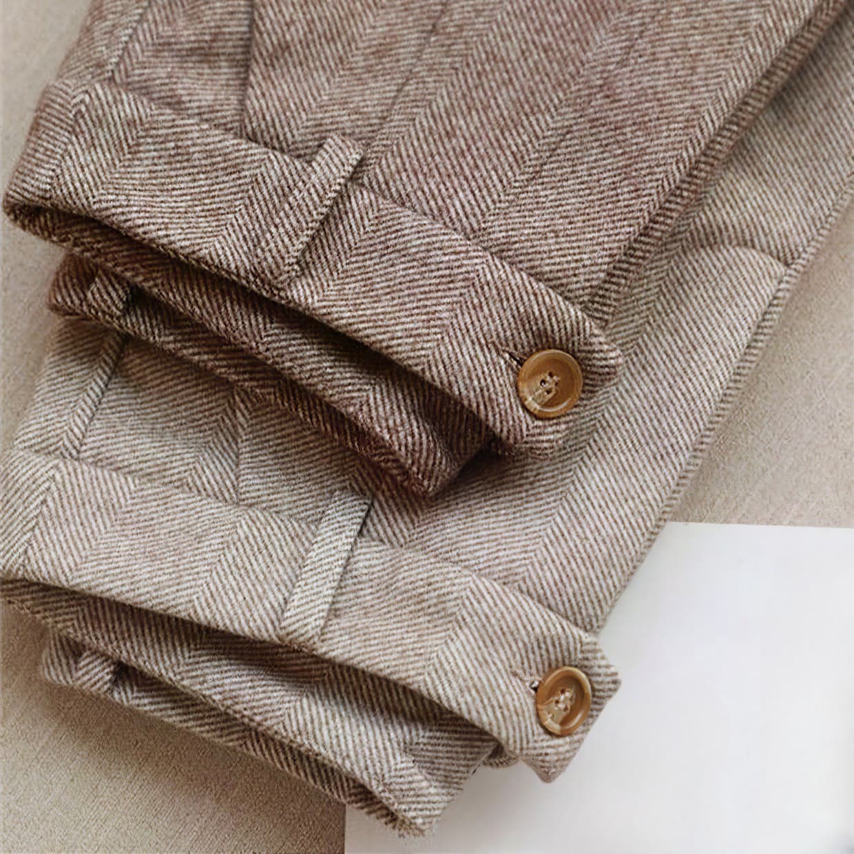 Ottilio™ - ELEGANT HERRINGBONE TROUSERS