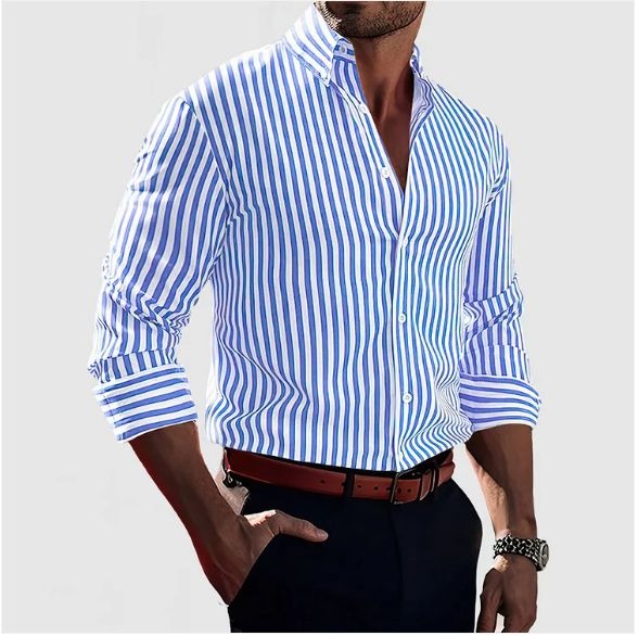 Melker™ - STRIPED MEN'S SHIRT FOR SMART STYLE