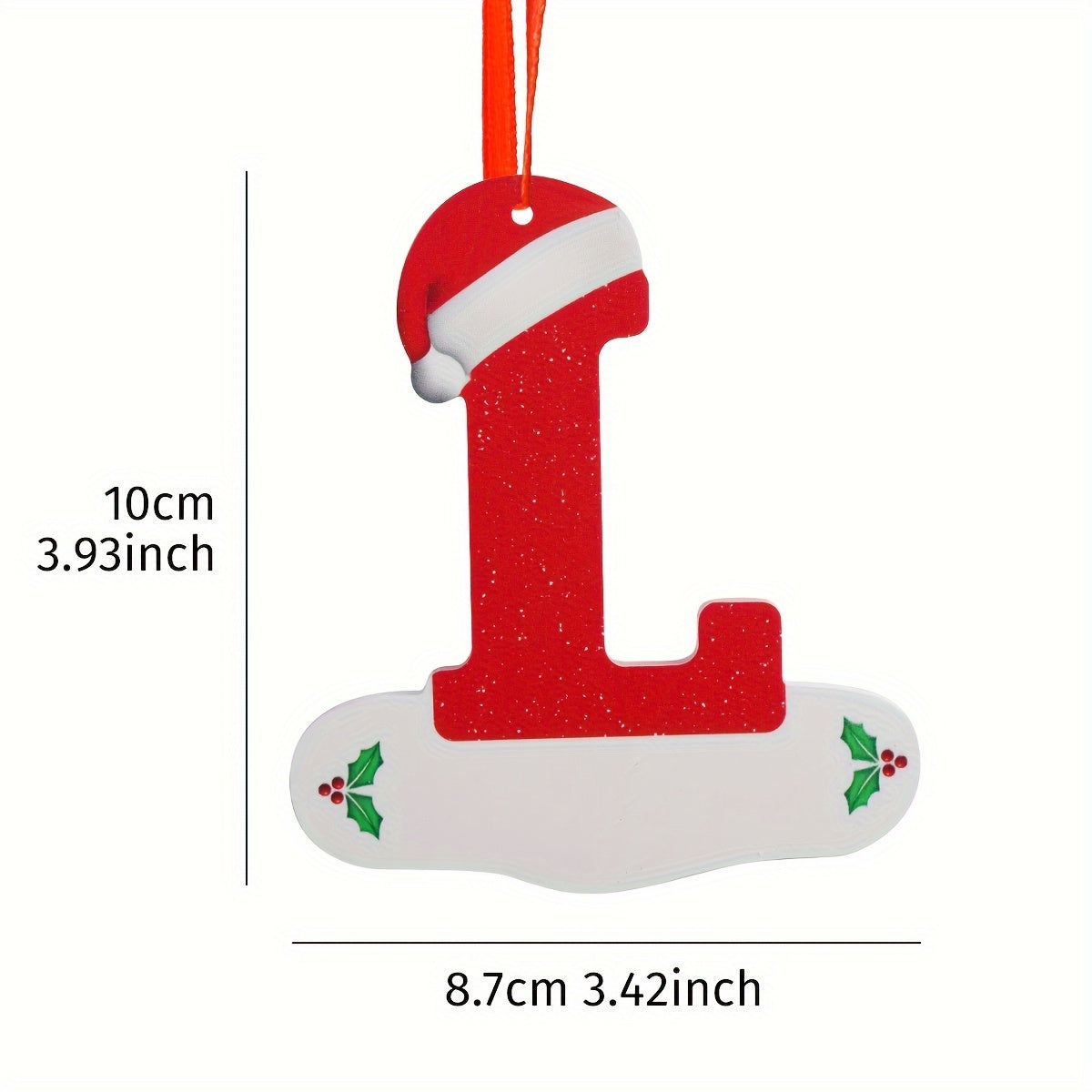 Talbot™ Personalized Christmas Letter Ornaments