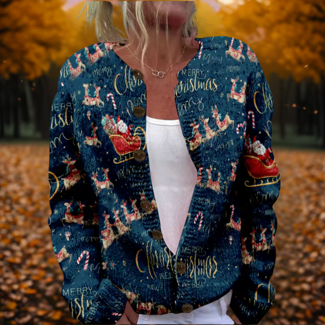 Talbot™ | Santa’s Sleigh Ride Cardigan