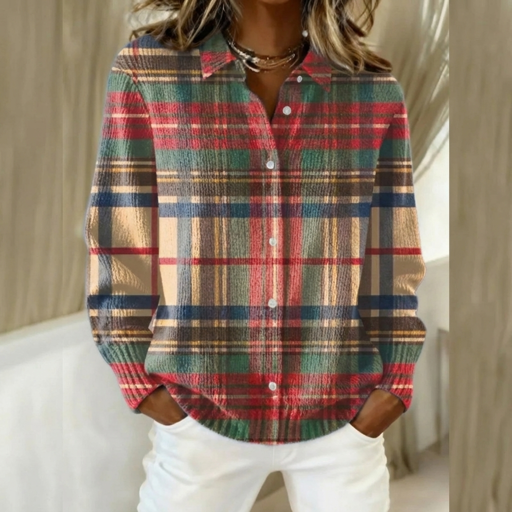 Talbot™ | Classic Tartan Shirt Cardigan