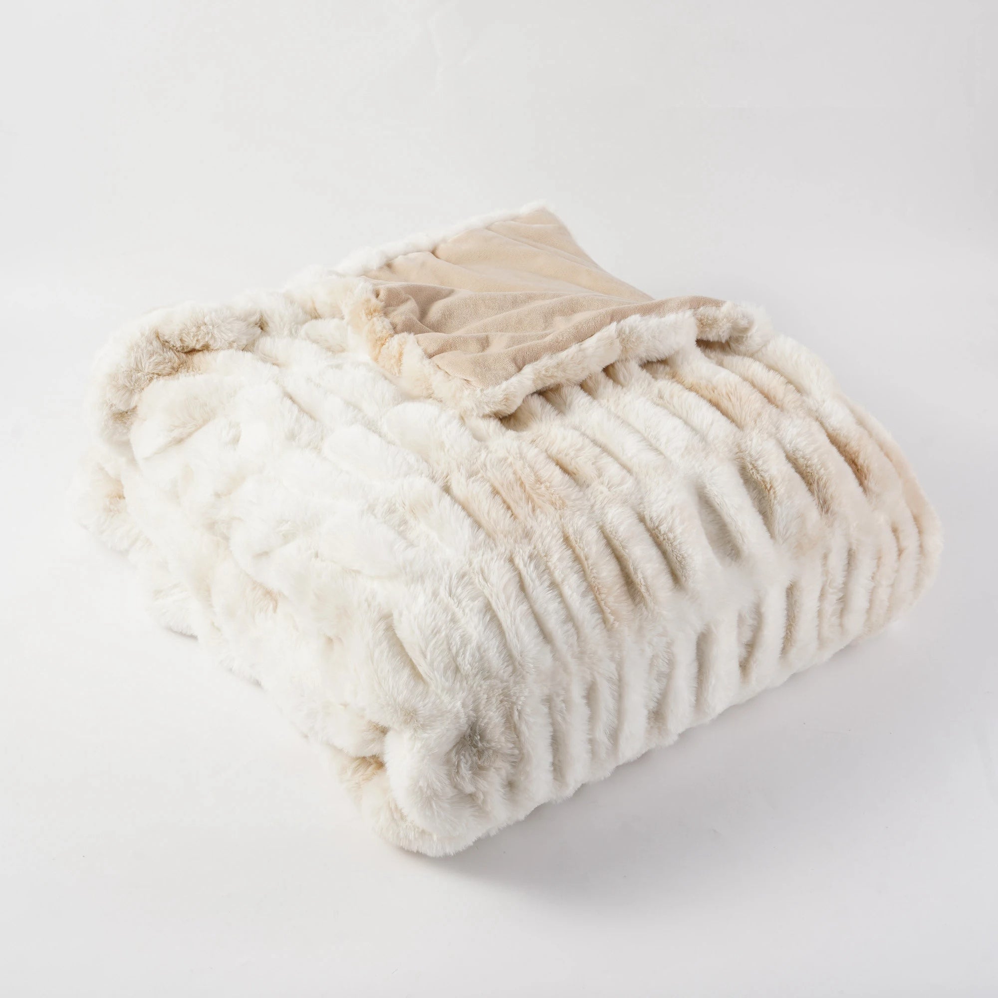 Couverture polaire alpine en peluche