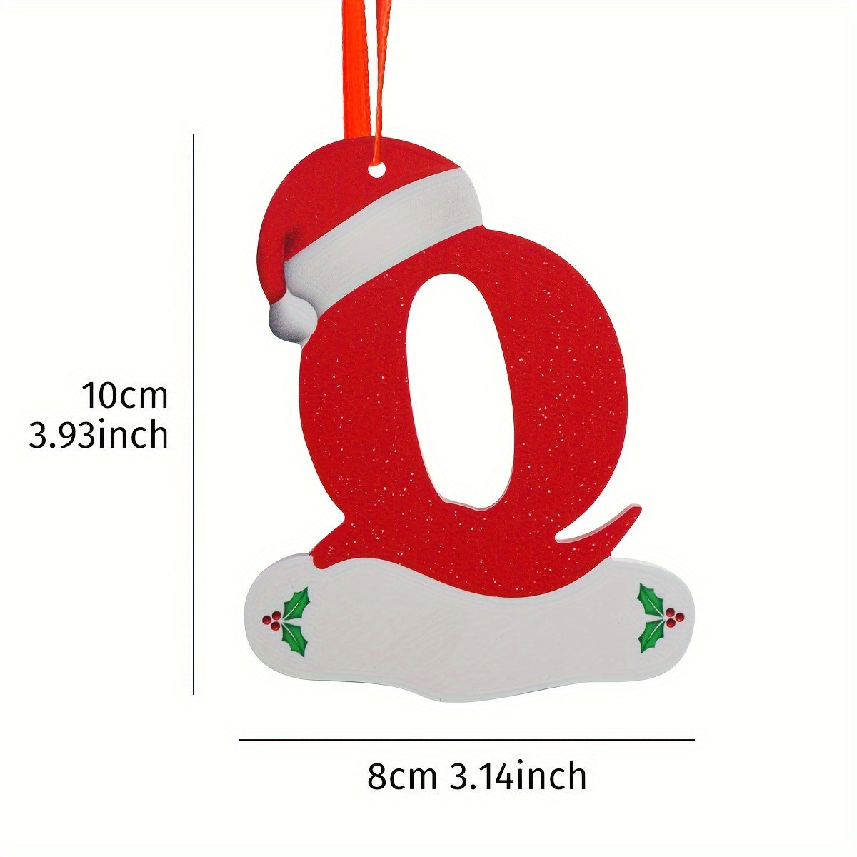 Talbot™ Personalized Christmas Letter Ornaments