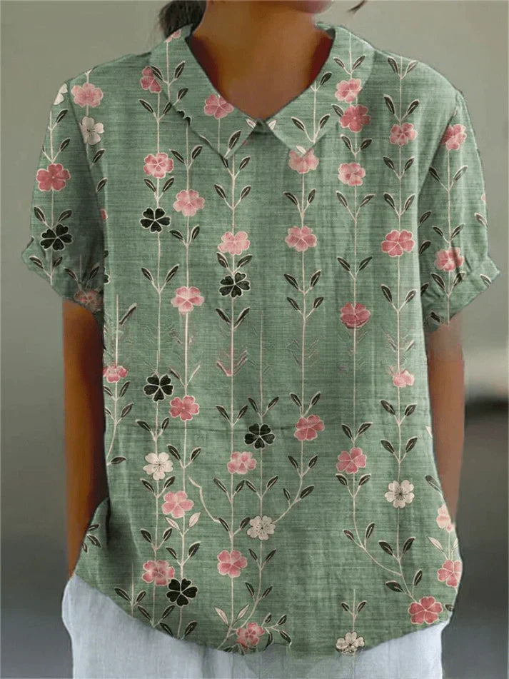 OLIVIA | FLORAL PATTERN BLOUSE