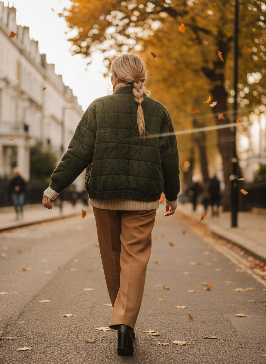 Amélie &amp; Rose™ | Veste matelassée oversize