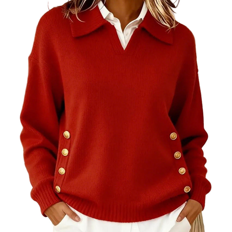 Talbot™ | Knitted V-Neck Sweater